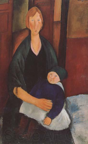 Amedeo Modigliani Maternite (mk38) France oil painting art